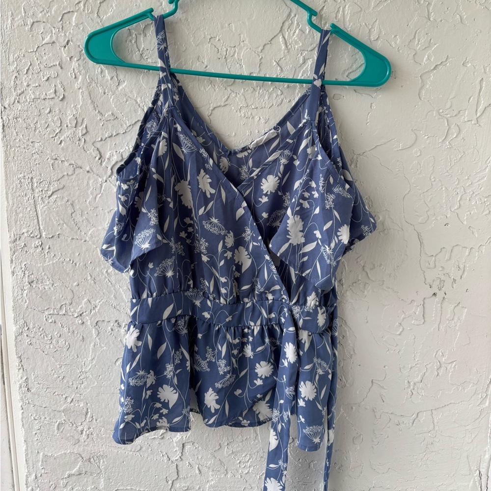 Sienna Sky Off the Shoulder Crop Top